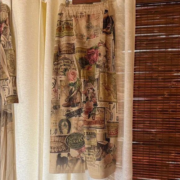 Origami Owl Artistic Beige Jacket and Pants - Picture 5 of 8